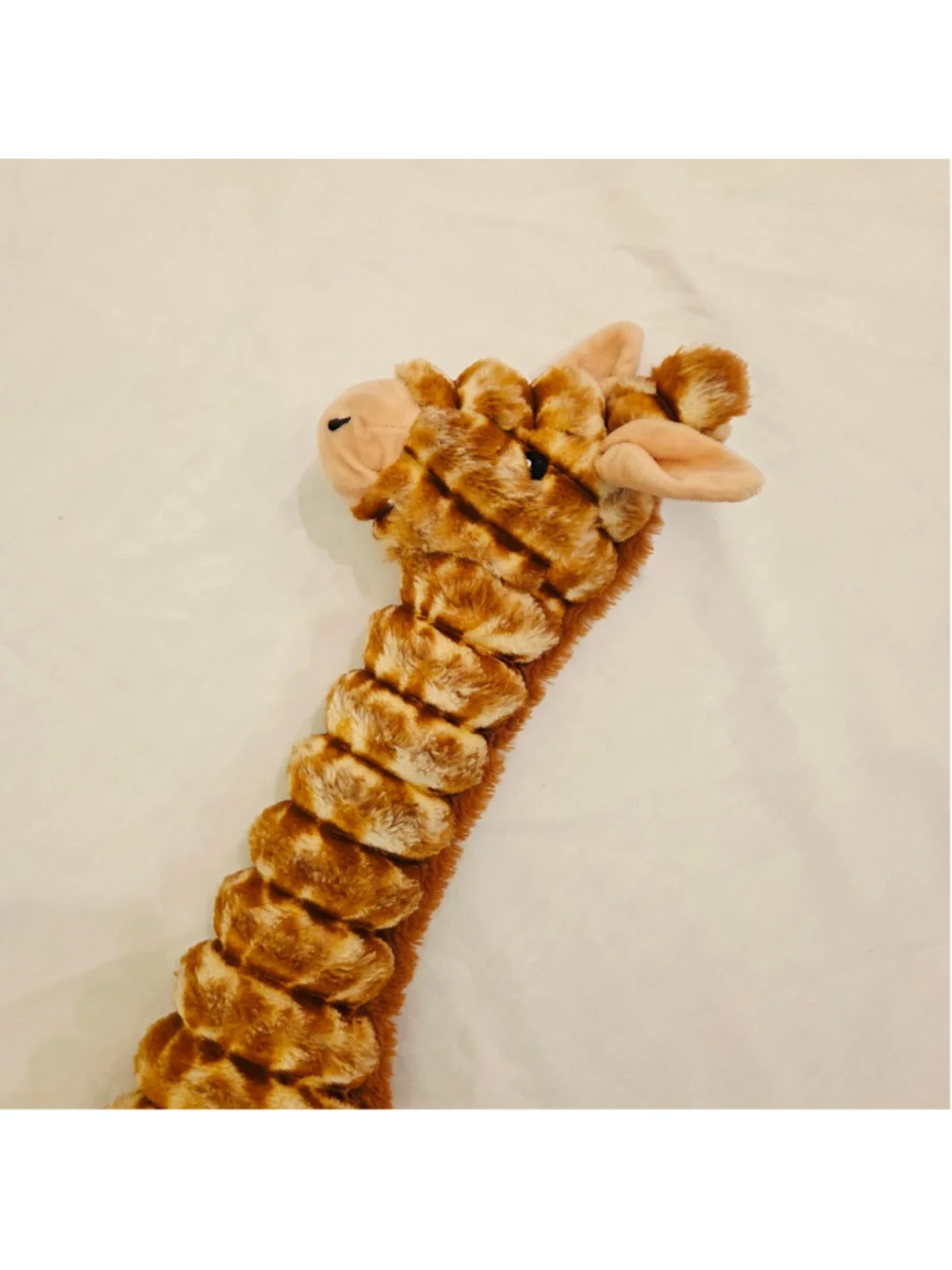 Petlou Zoo Friends Giraffe Plush Dog Toy, 26